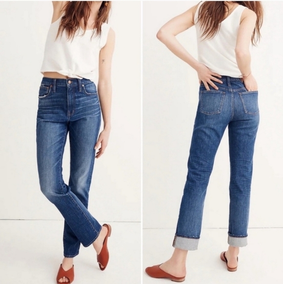 Madewell Denim - Madewell The High Rise Slim Boy Jeans 30
